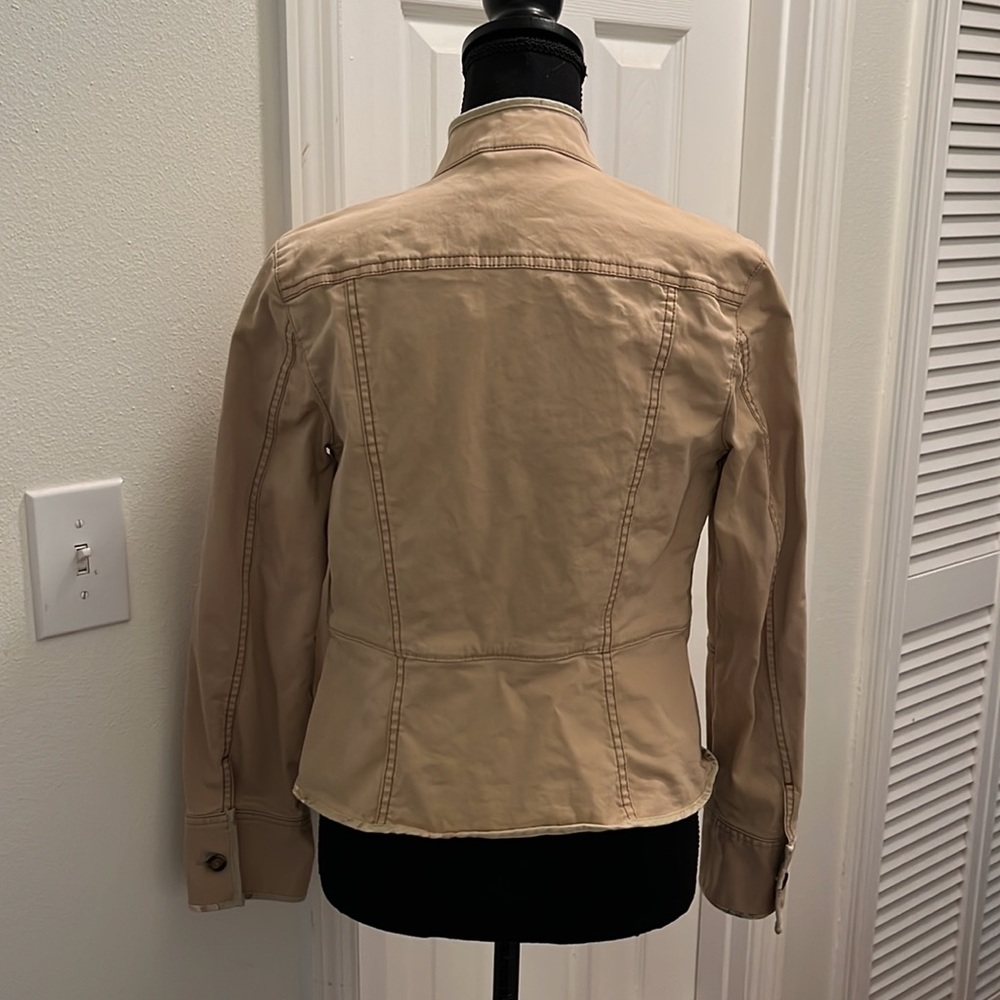 Gap Fitted Tan Jacket - image 3
